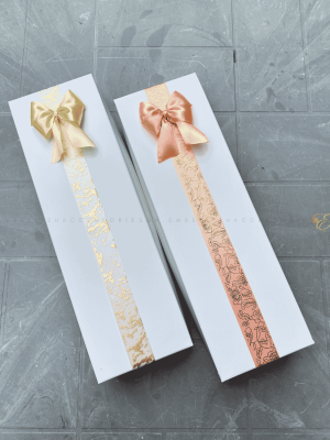 Fabric box for African print fabric