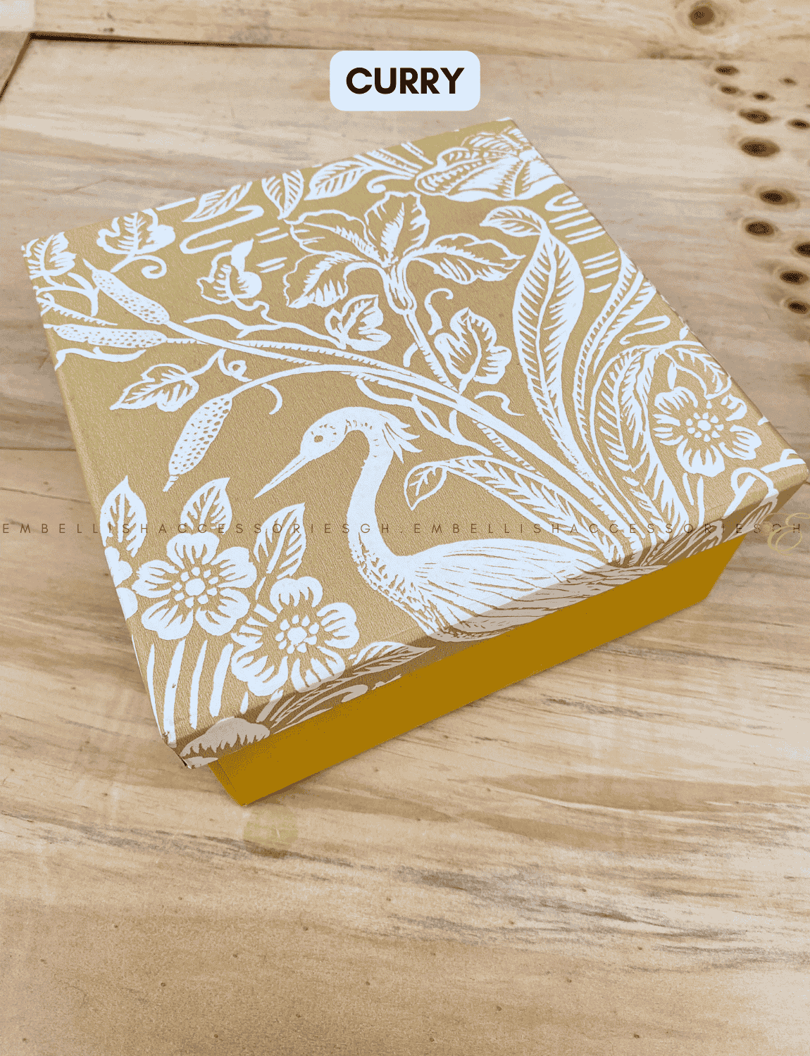 Small square hard gift box for small items