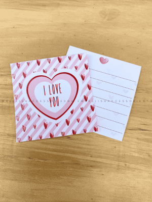 I love you greeting card