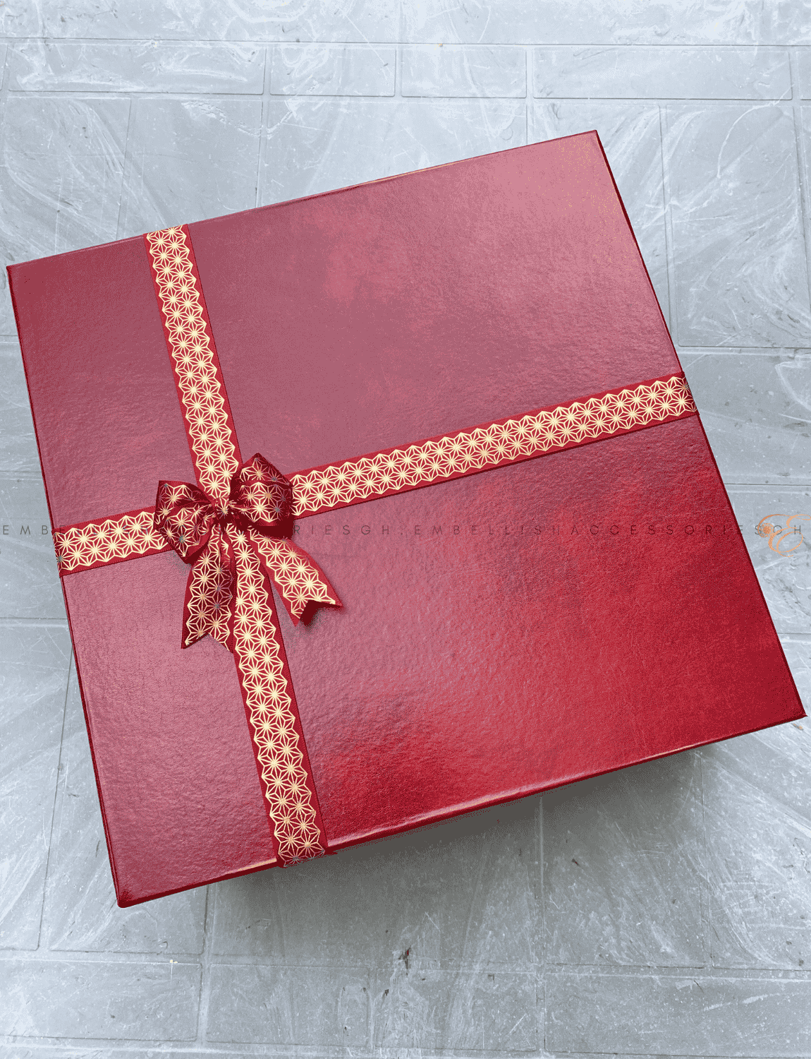 Large square box for gifts