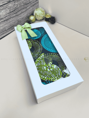 Transparent fabric box for 6yards ankara fabric