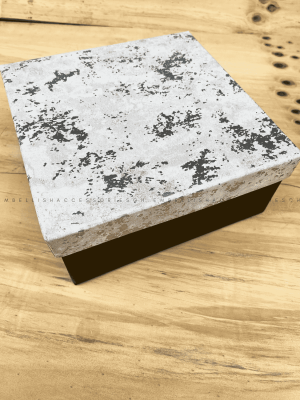 Small square hard gift box for small items