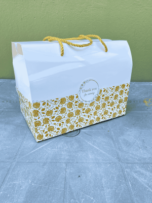 Flowery food box