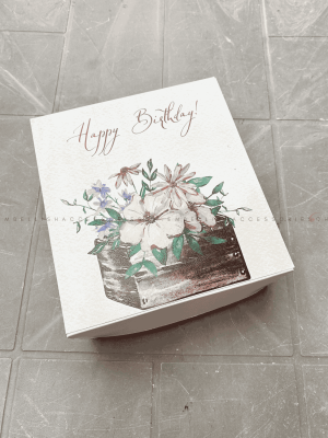 Birthday Box D for small gifts