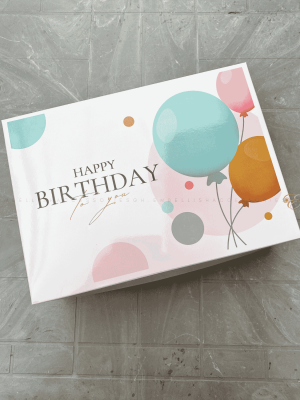 Birthday Box G for large gifts