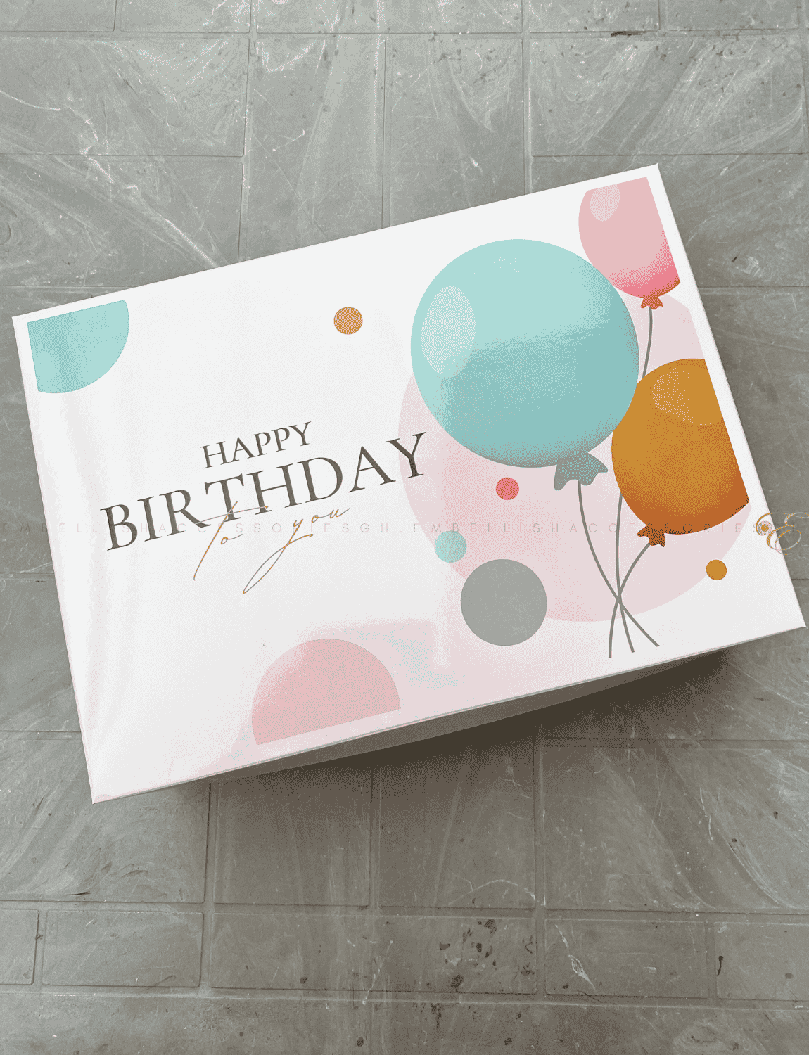 Birthday Box G for large gifts