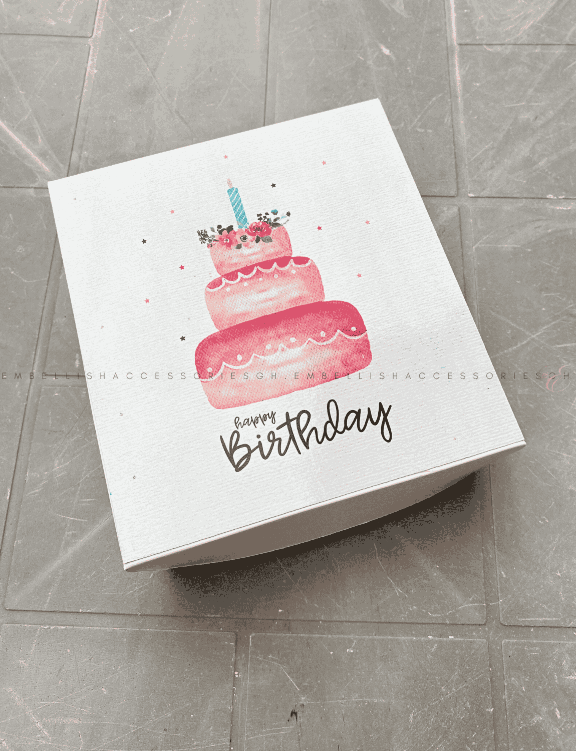 Birthday Box D for small gifts
