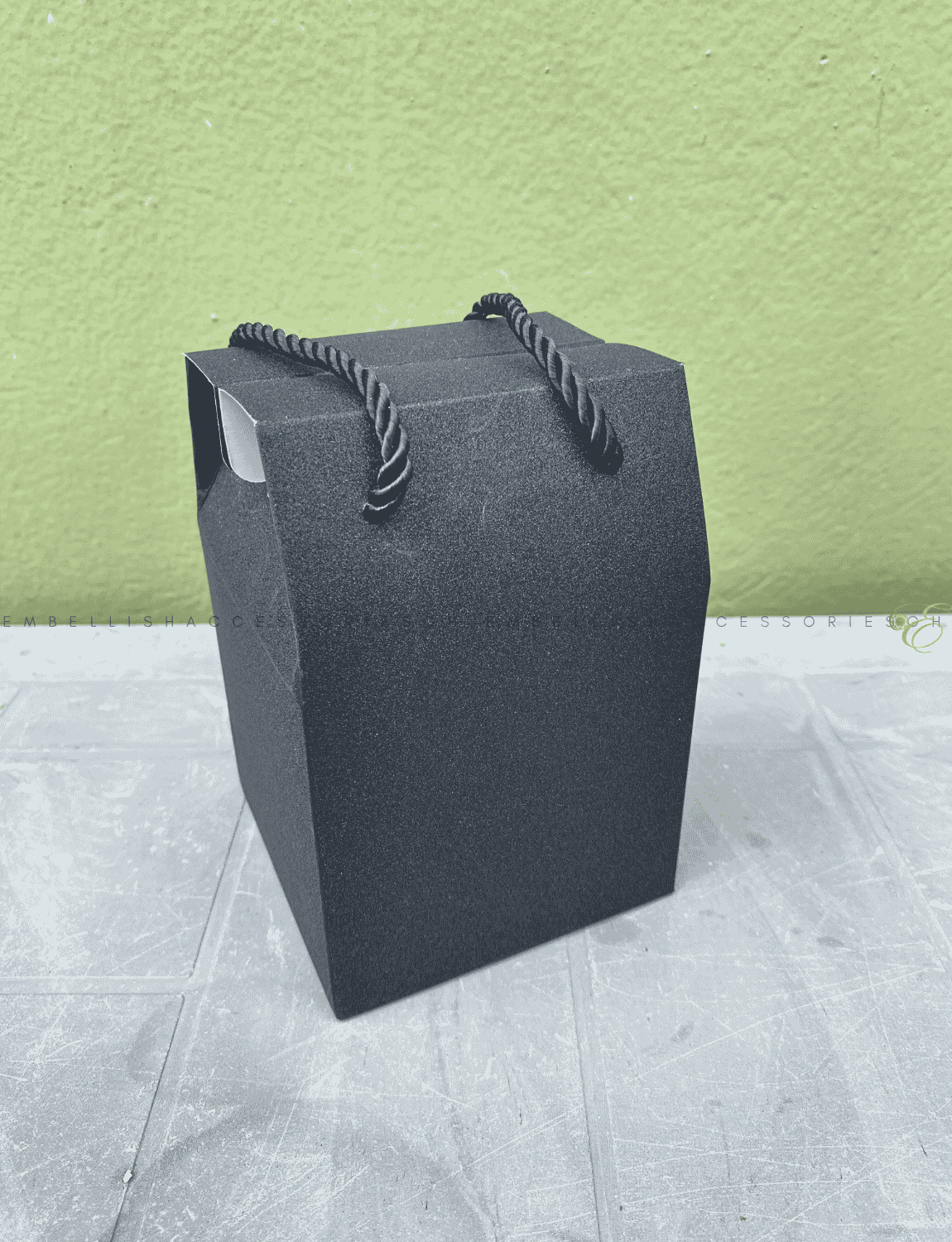 Black mug box for souvenir packaging