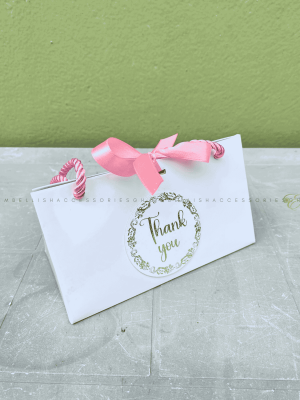 White face towel box for souvenir packaging