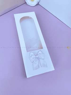 White 3yards fabric box for gifts