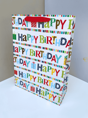 A3 birthday paper bag