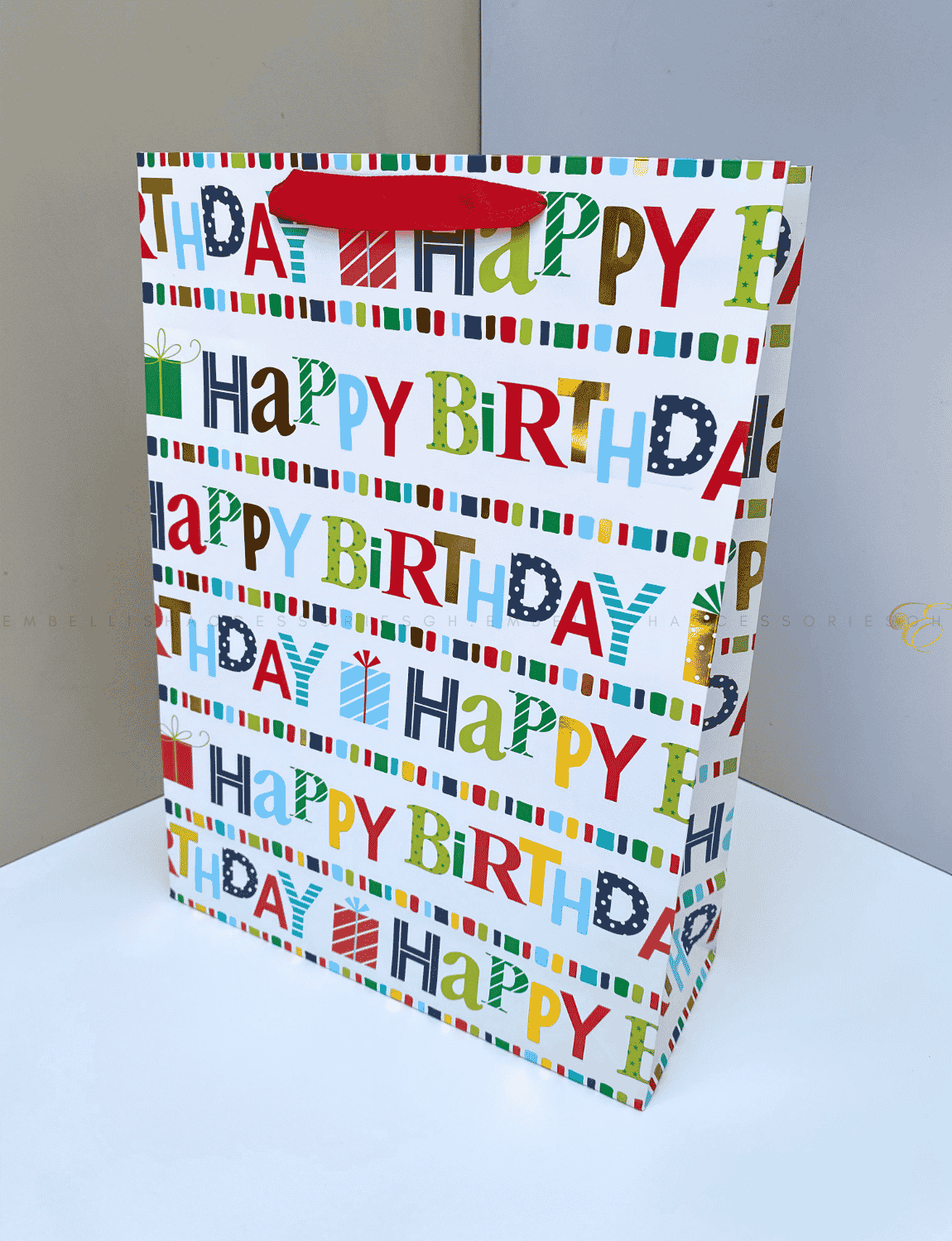A3 birthday paper bag