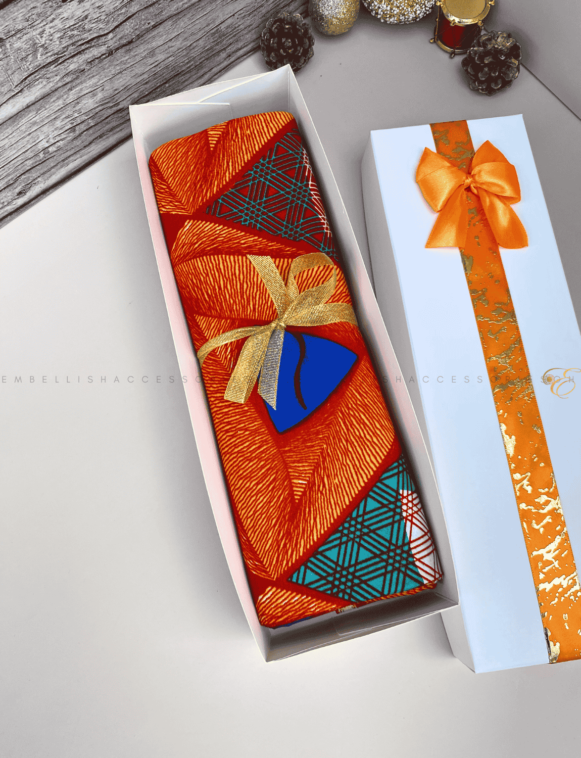 orange gtp fabric gift