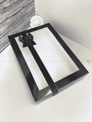 Transparent black gift for cute gifts