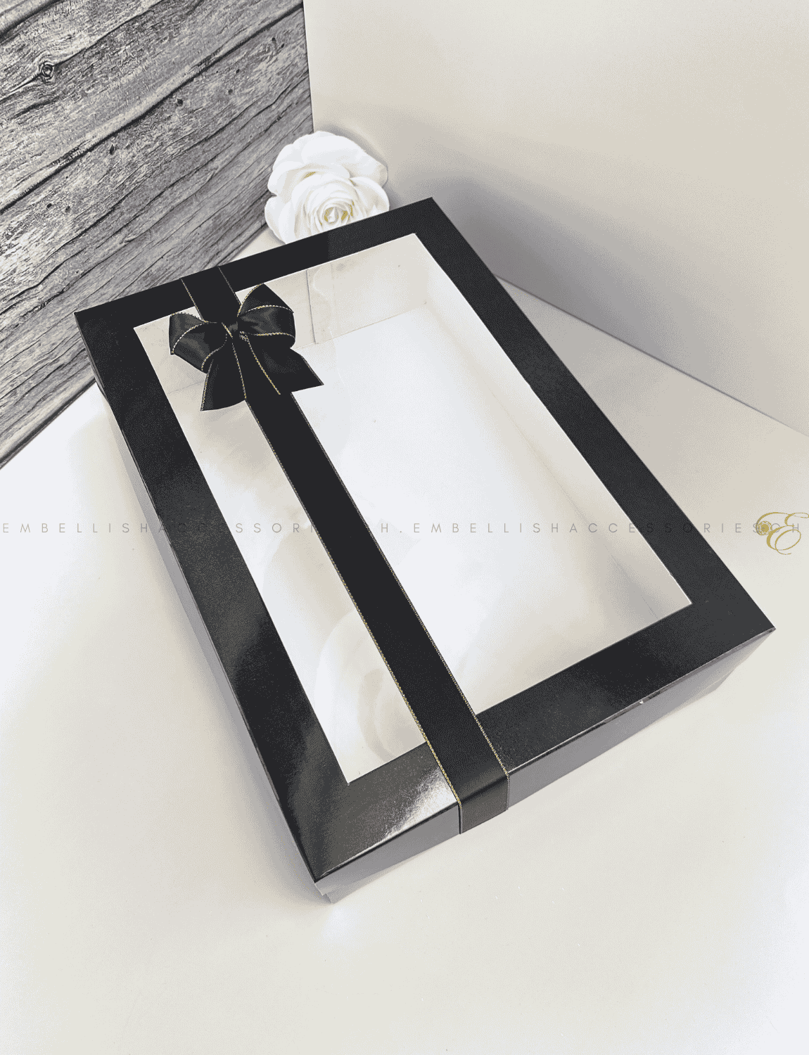 Transparent black gift for cute gifts