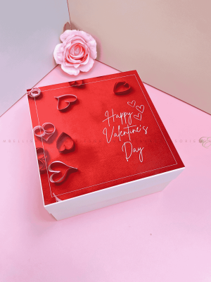 Mini box for small valentine gifts