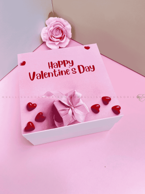 Mini box for small valentine gifts