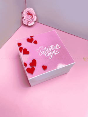 7inch square gift box for cute valentine gifts