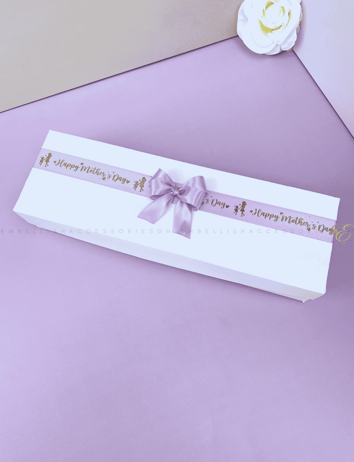 Lilac mother's day fabric box A for 2 to 6 yards fabric