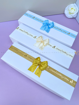 Cute box for packaging mother's day fabric gift