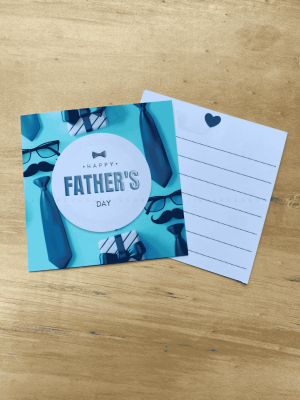 Father's day greeting card for heartfelt message