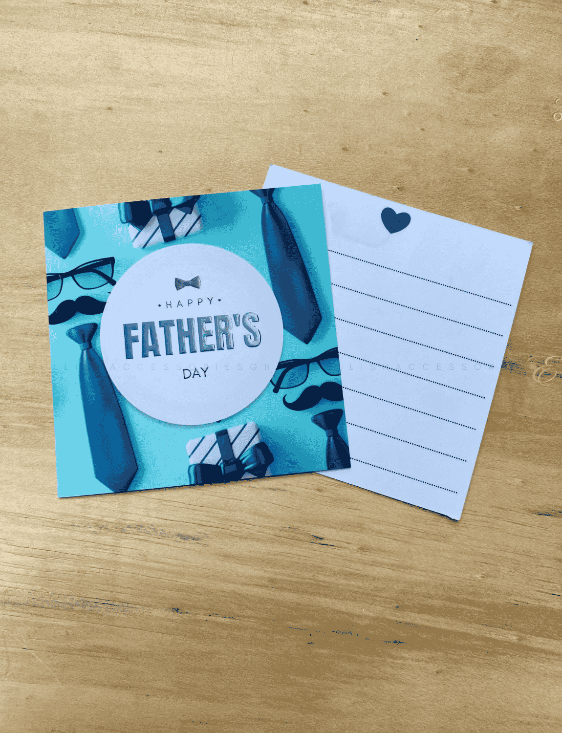 Father's day greeting card for heartfelt message