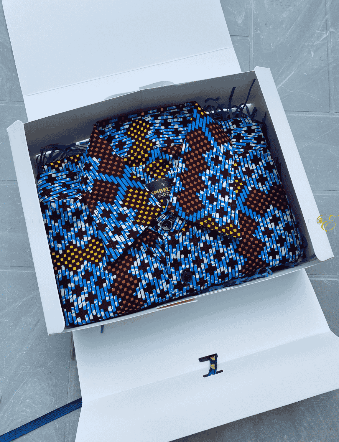 Mini fathers day gift box for packaging shirts