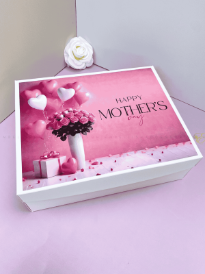 Pink designed mothers day box F
