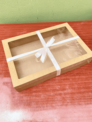 Food platter box for food packages