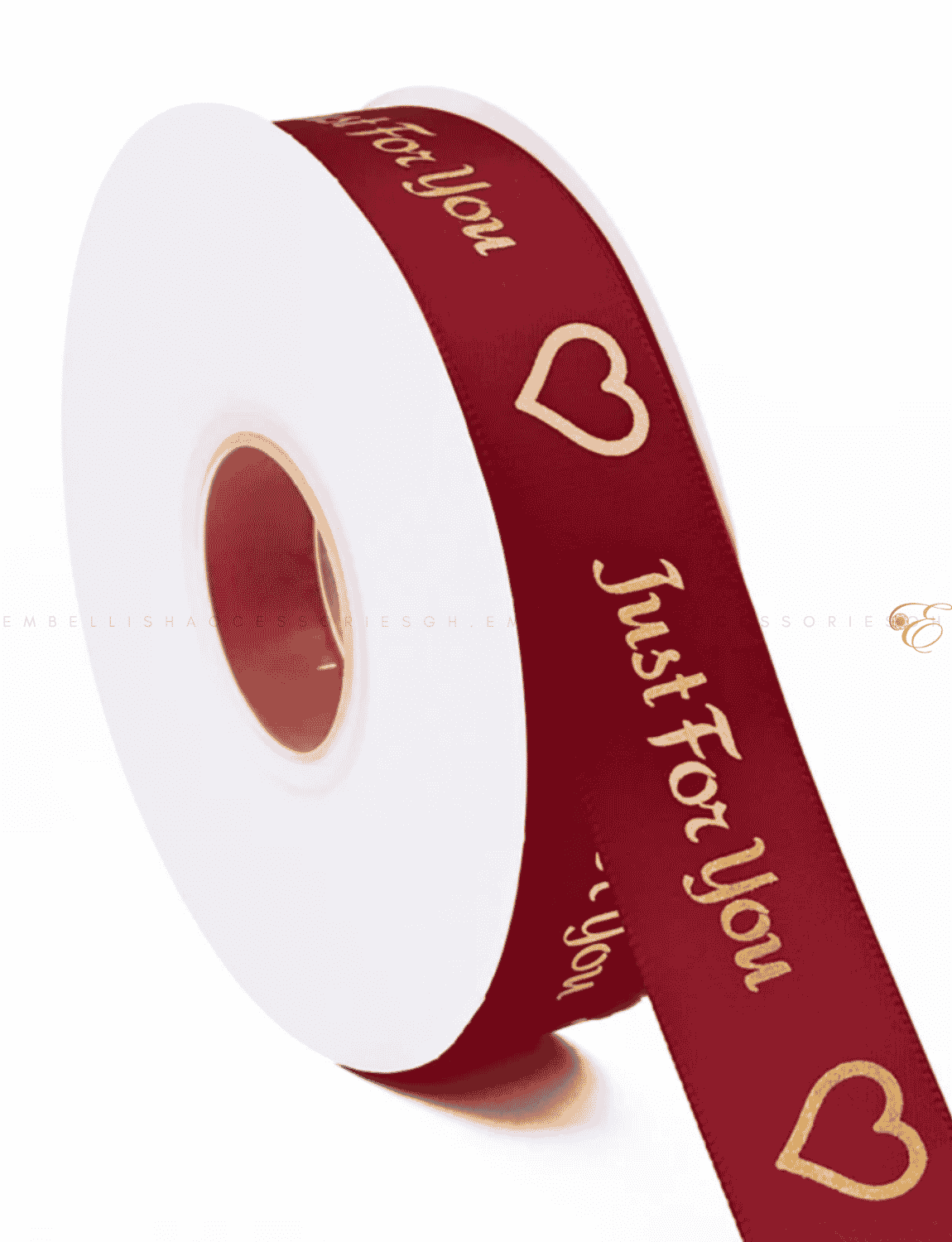 Wine Just for you ribbon for decorating boxes or gifts