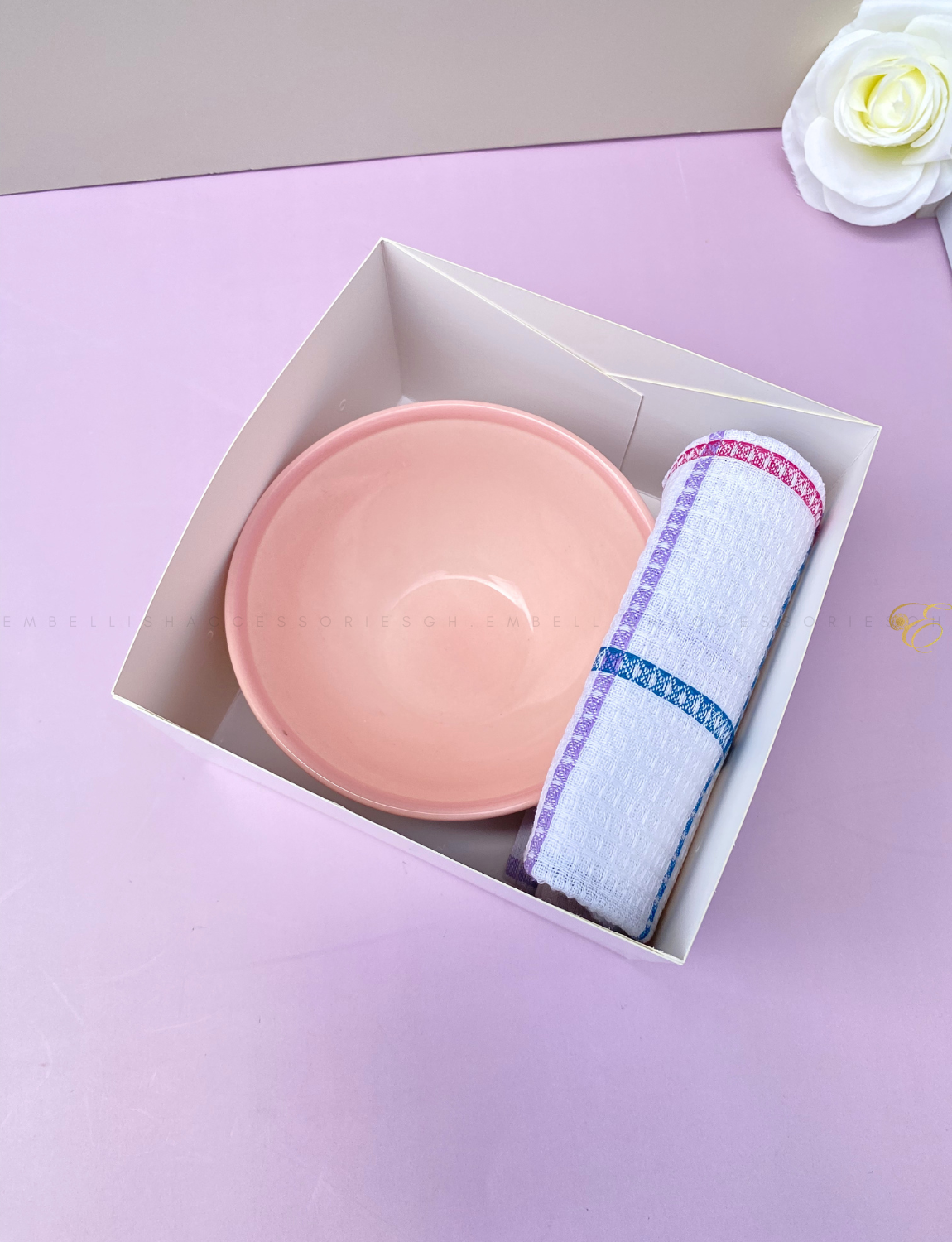 Square Thank you souvenir box
