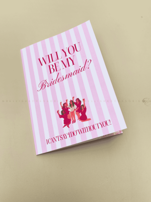 Bridesmaid proposal card for your special day