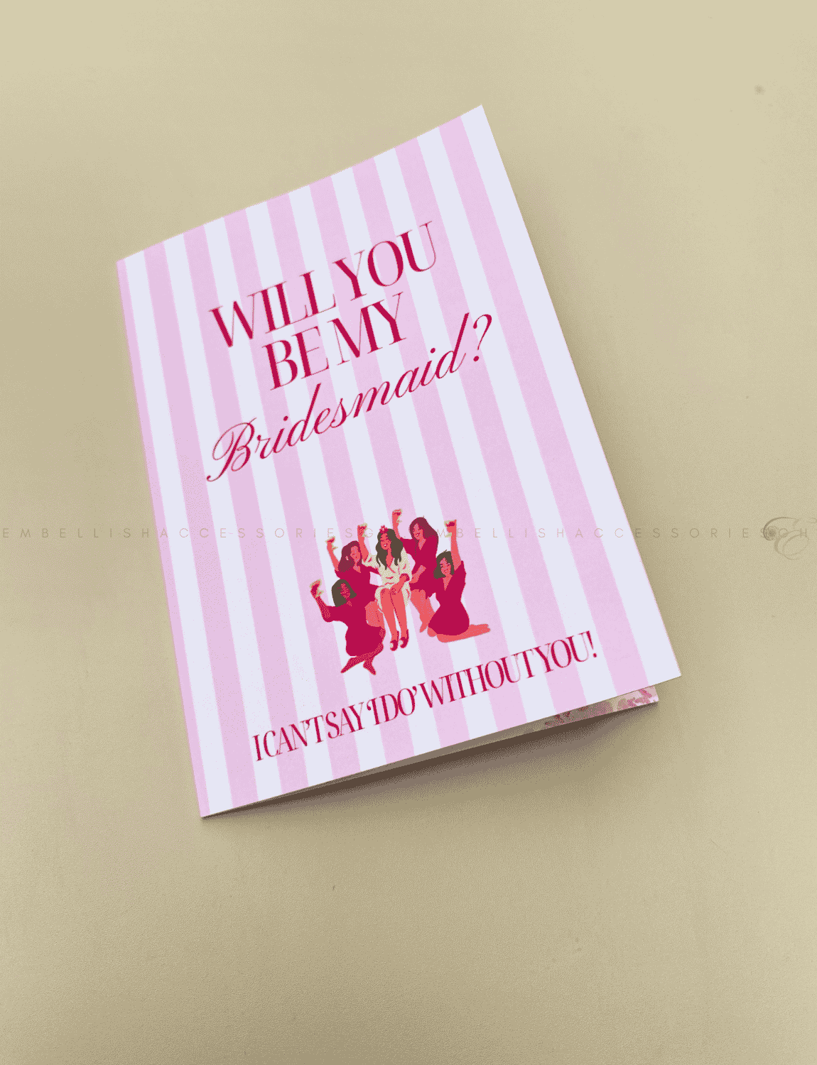 Bridesmaid proposal card for your special day