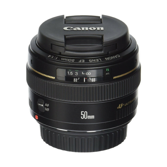 Canon EF 50mm f/1.4 USM Standard and Medium Telephoto Lens