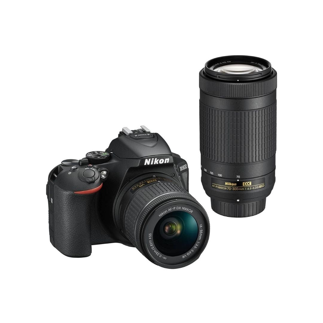 Nikon D5600 DSLR Camera with 18-55mm and 70-300mm Lenses | Gopixelr