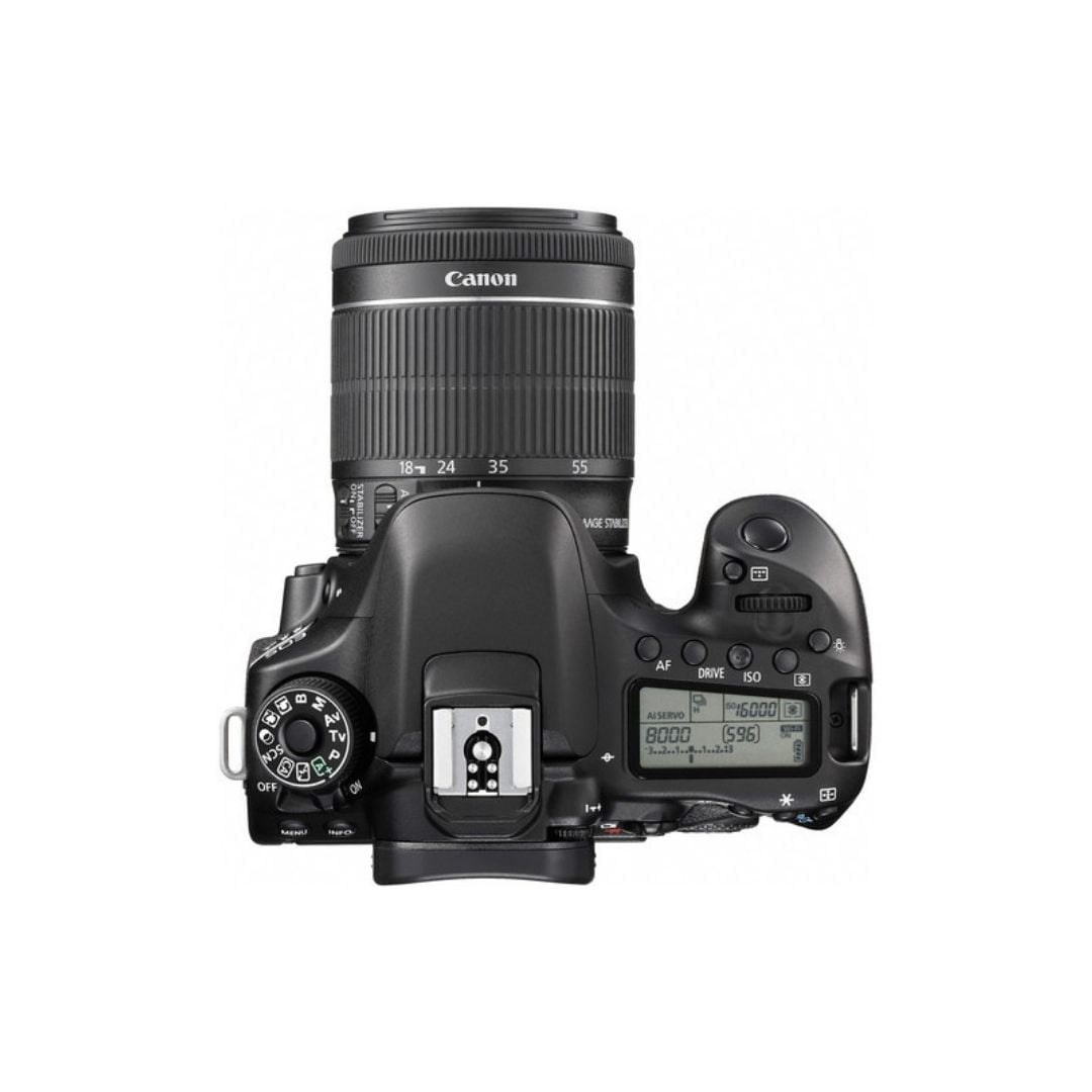 Canon EOS 80D DSLR Camera with 18-55mm Lens | GoPixelr