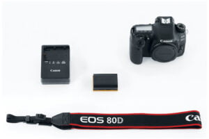 Canon EOS 80D DSLR Camera with 18-55mm Lens | GoPixelr
