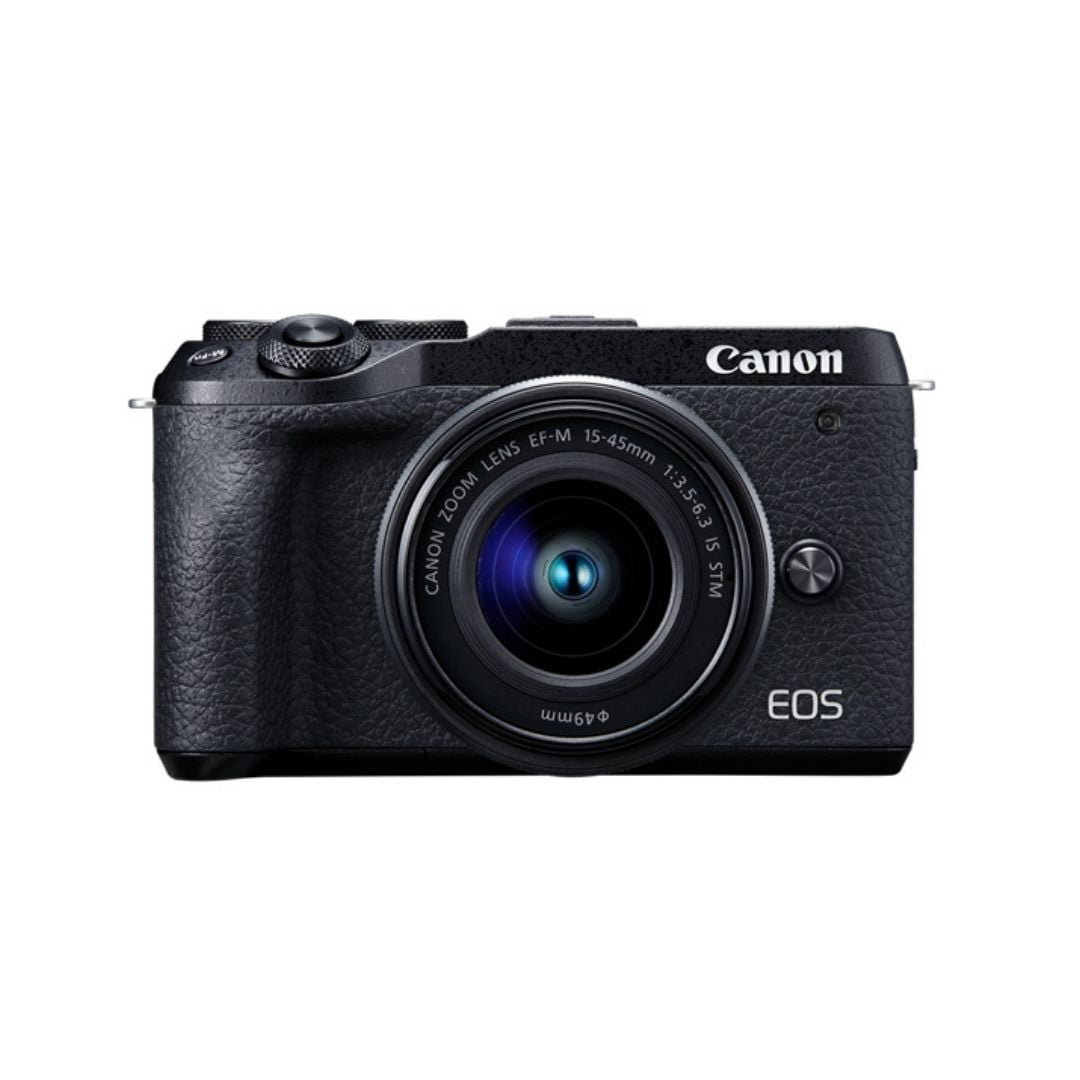 Canon EOS M6 Mark II w/ 15-45mm Lens and EVF-DC2 Viewfinder