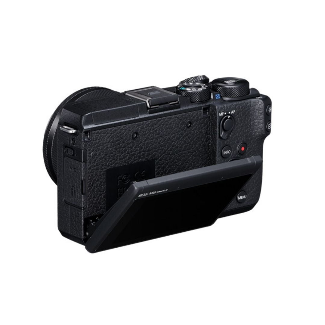 Canon EOS M6 Mark II w/ 15-45mm Lens and EVF-DC2 Viewfinder