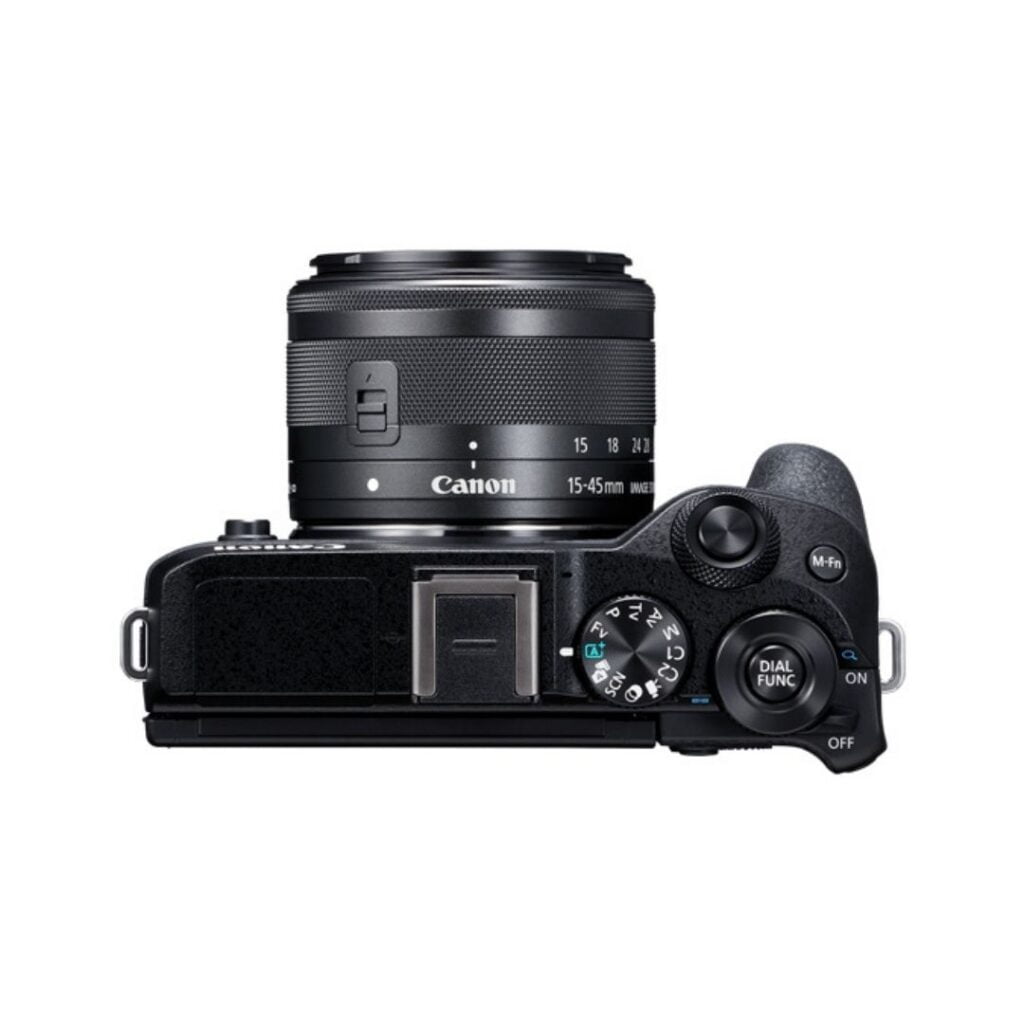 Canon EOS M6 Mark II w/ 15-45mm Lens and EVF-DC2 Viewfinder