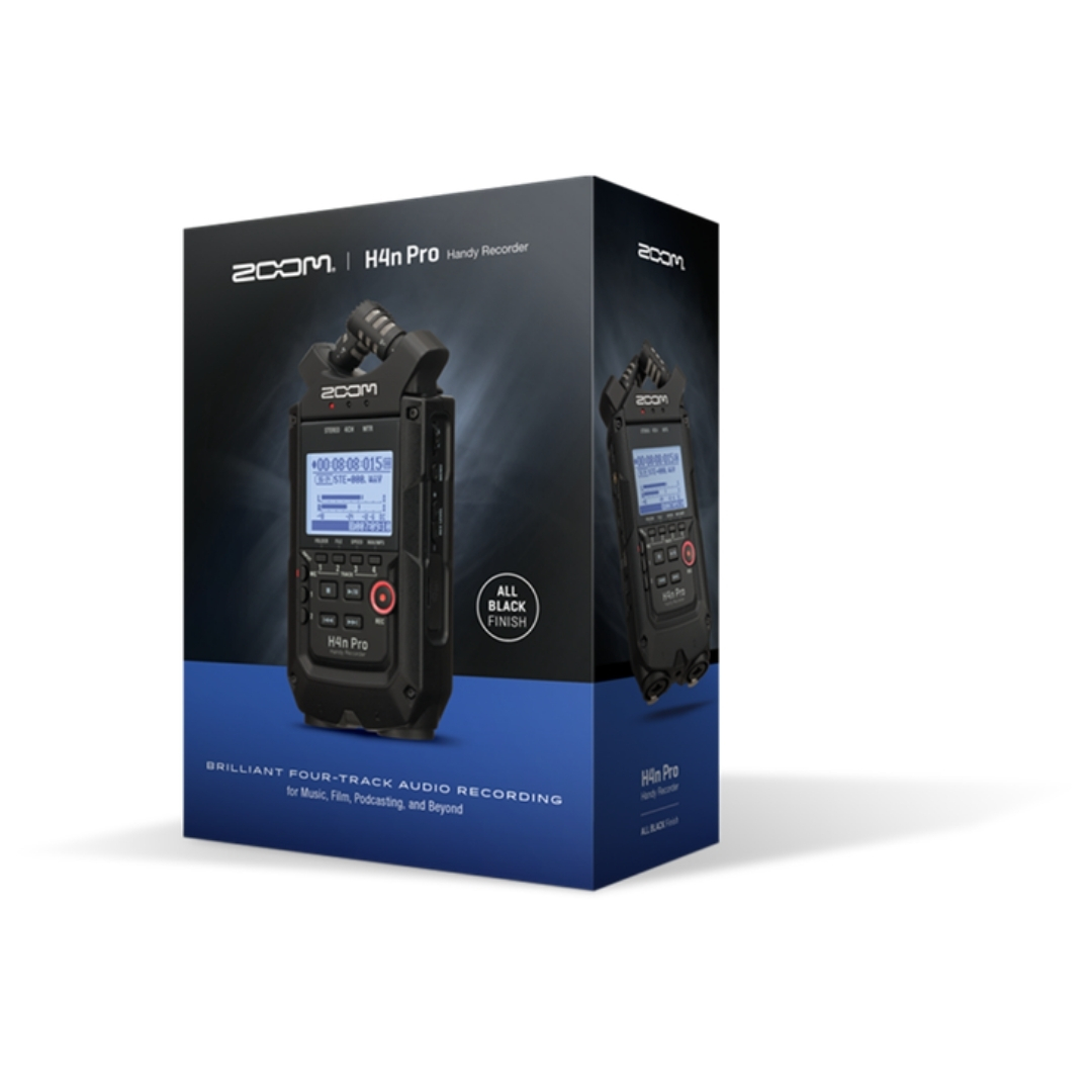 Zoom H4n Pro 4-Input / 4-Track Portable Handy Recorder