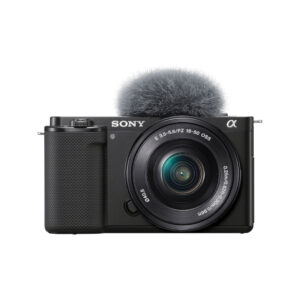 Sony ZV-E10 Mirrorless Camera with 16-50mm Lens (Black)