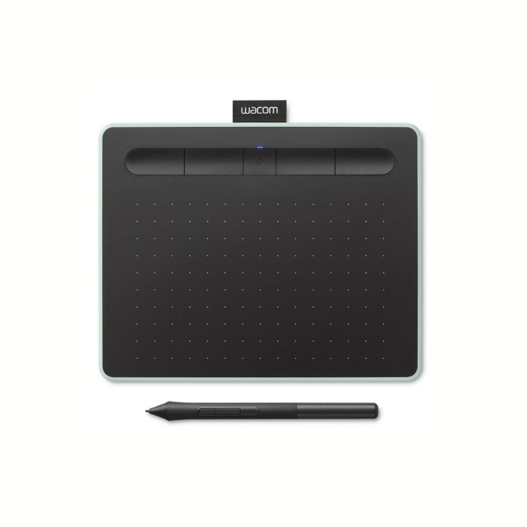 Wacom Intuos S Bluetooth Pen Tablet, pistachio green