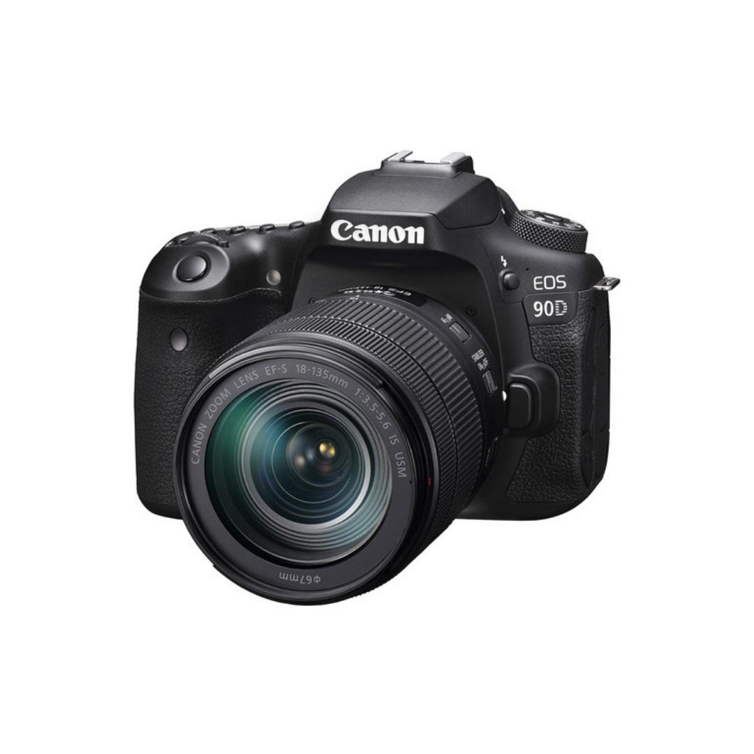 Canon EOS 90D DSLR Camera with 18-135mm Lens 32.5 Megapixel CMOS