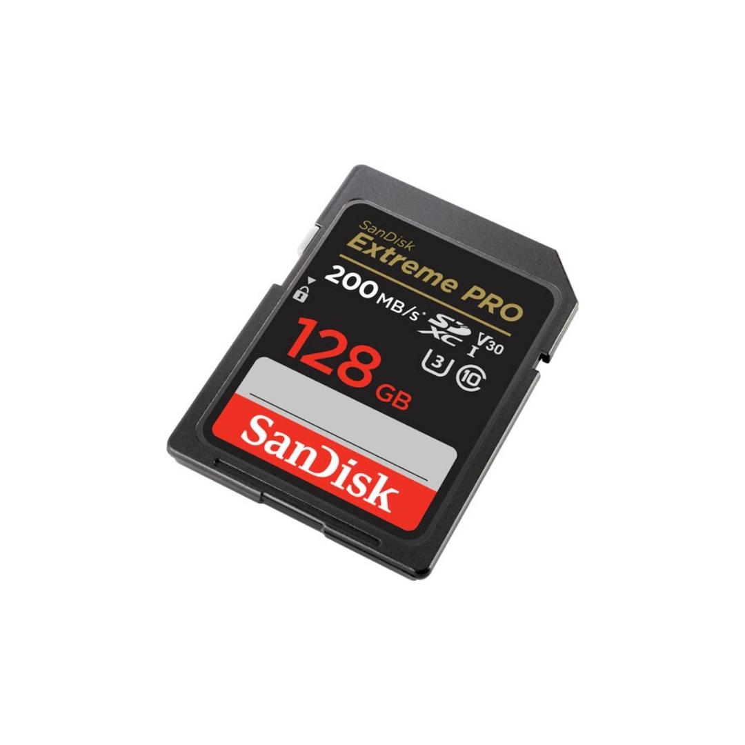 SanDisk 128GB 200MB/s Extreme PRO UHS-I SDXC Memory Card