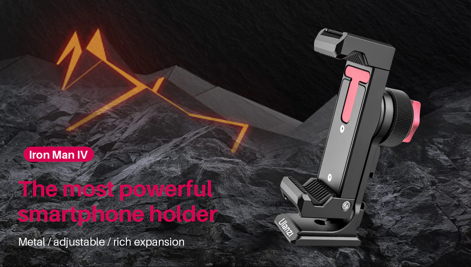Ulanzi ST-27 Metal Phone Tripod Mount Clip | Gopixelr