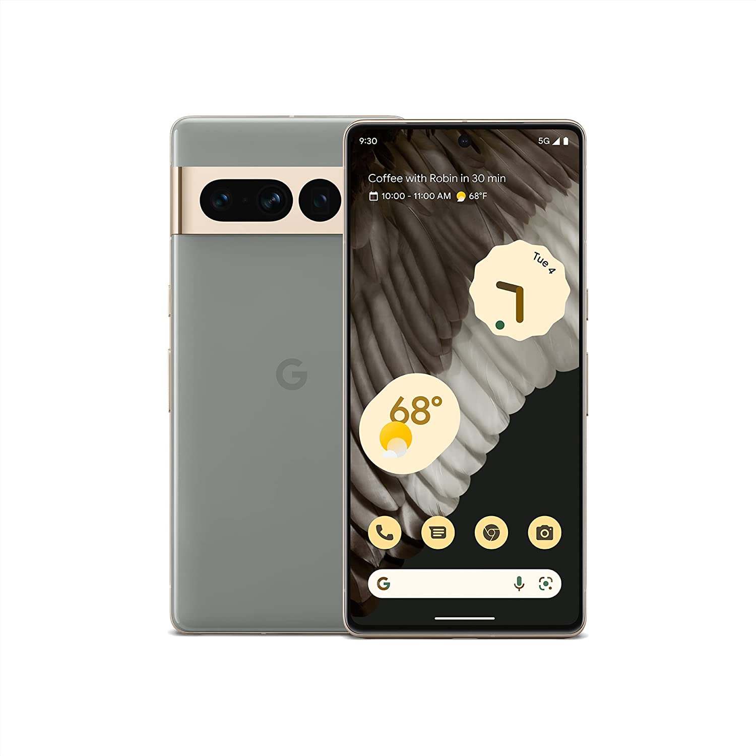Google Pixel 7 pro smartphone powered by Google Tensor G2