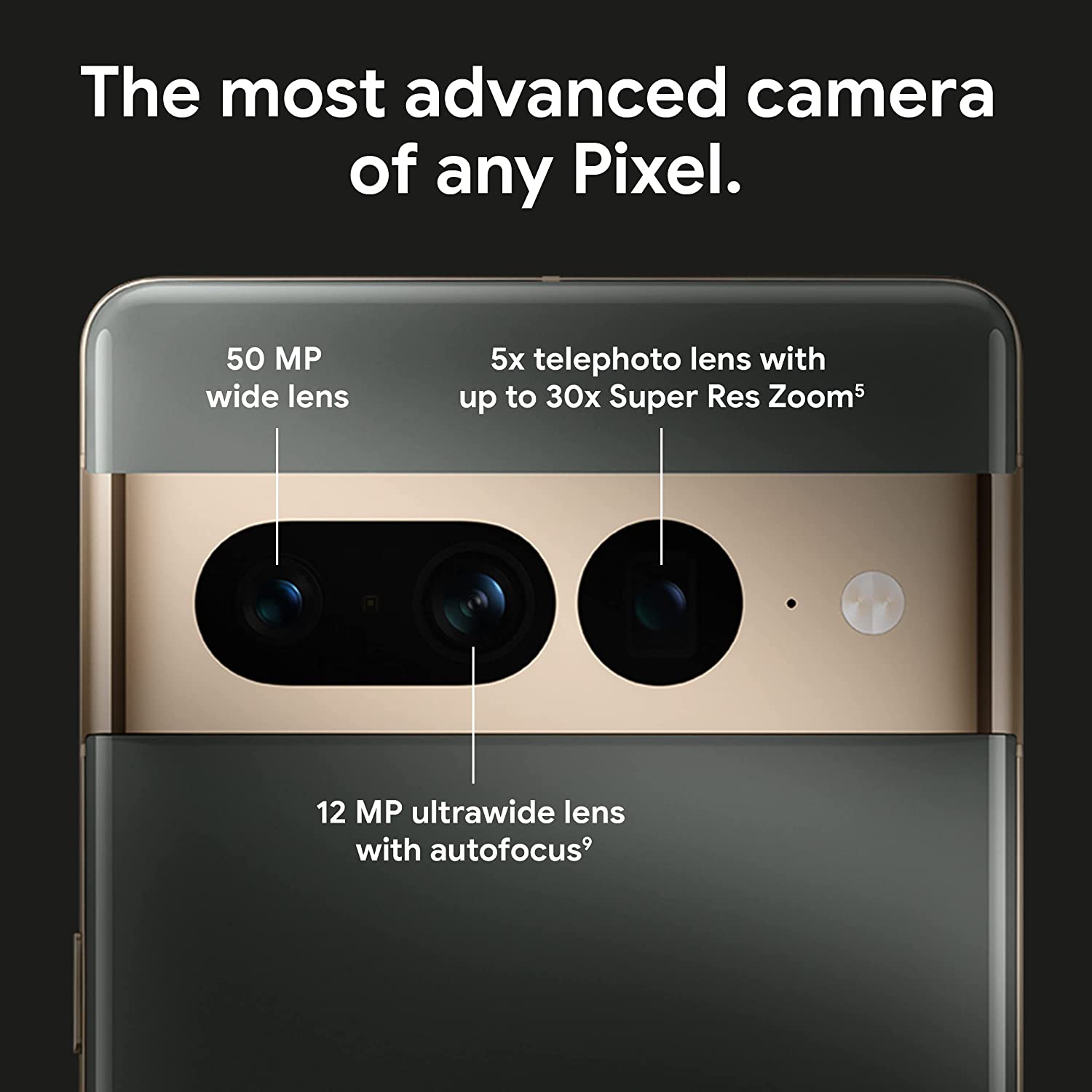 Google Pixel 7 pro smartphone powered by Google Tensor G2