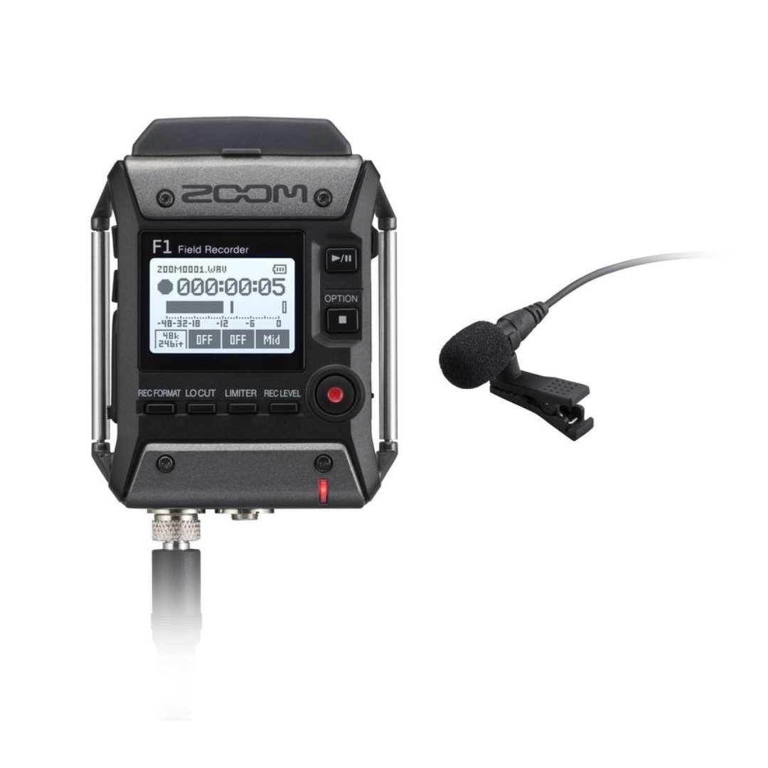 Zoom F1-LP 2-Input / 2-Track Portable Field Recorder