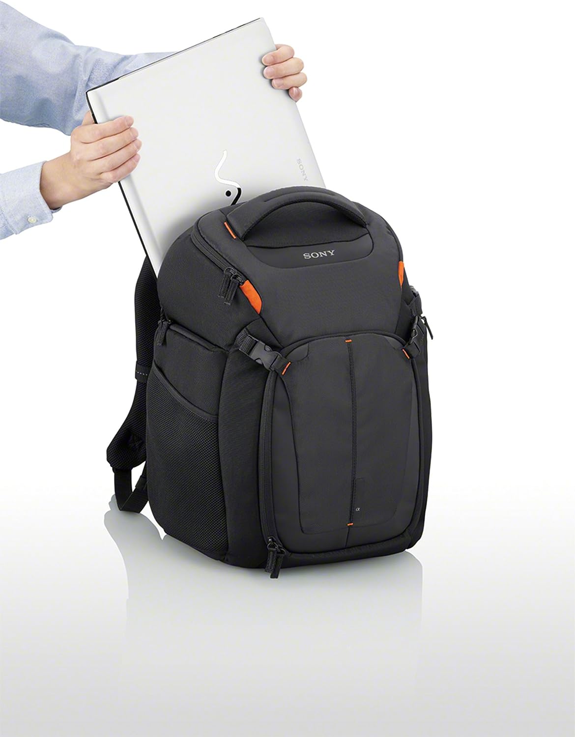 Sony Alpha DSLR Mirrorless Camera / 15" Laptop Backpack